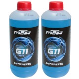 Cumpara ieftin Antigel MTR G11 Albastru, 2L, Diluat, Protectie -35&deg;C, VW TL 774-C, BMW GS 94000, MB 325.0, MAN 324 NF