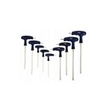 Set chei tip torx, T10 - T50, Silver