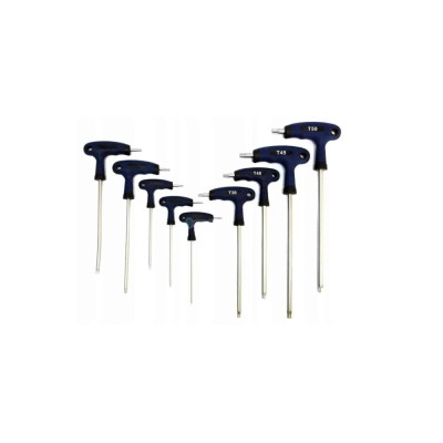 Set chei tip torx, T10 - T50, Silver foto