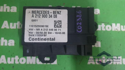 Calculator confort Mercedes CLS (2011-&amp;gt;) [C218] a2129003408 foto