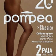 Pompea Dres damă Classico mărimea 3/4-M culoare negru, 2 buc