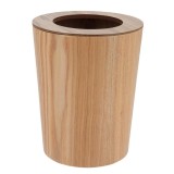 Coș Gunoi Lemn 9L &ndash; Natural | Coșuri De Gunoi Baie