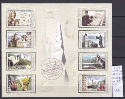 2009 Romania un tezaur European Minicoala Tip I LP1844a MNH foto