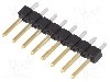 Conector 8 pini, seria BERGSTIK II, pas pini 2.54mm, Amphenol Communications Solutions - 68000-208HLF