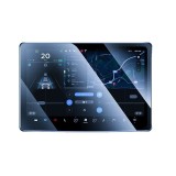 Folie de sticla securizata, flippy, compatibila cu tesla model 3 / tesla model y, ecran frontal, anti blue-ray, 4k ultra hd, anti-amprenta, 2.5d, tran