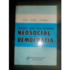 Uvertura Unui Nou Umanism Neosocial-democratia - Ion Aurel Stoica ,541904