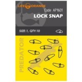 Agrafa Orange Quick Snap No.0, 10buc/pac