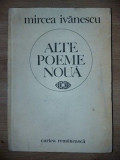 Alte poeme noua- Mircea Ivanescu