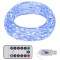 vidaXL Instalație cu 300 LED-uri, albastru, 30 m 330053