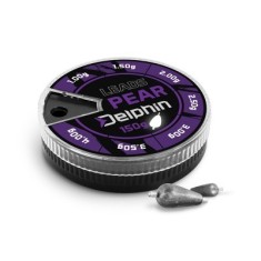 Set de plumbi-pară cu tub Delphin LEADS, 150 g, 1.0 - 4.0 g