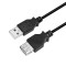 CABLU USB LOGILINK prelungitor, USB 2.0 (T) la USB 2.0 (M), 3m, negru, &quot;CU0011B&quot; (timbru verde 0.18 lei)