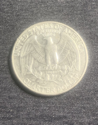 Moneda quarter dollar 1987P USA foto