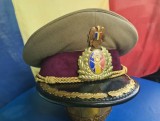 Cascheta Sapca Medic 2003 mas 56 Militara Ofiter sanitar include si cuc, coifura corecta