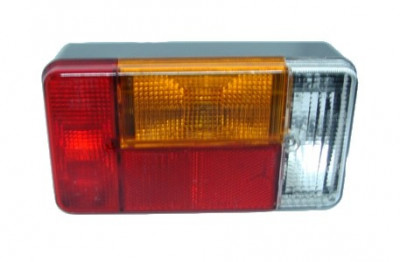 Lampa auto BestAutoVest pentru remorca cu 5 functii, 12V, 194 x 104 mm, 1 buc. foto