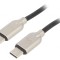 Cablu USB 2.0 USB-C 1m Negru 480Mbps