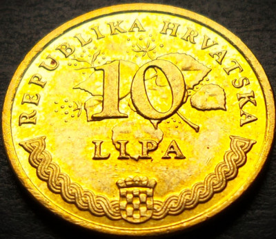 Moneda 10 LIPA - CROATIA, anul 2013 * cod 5196 B = A.UNC foto