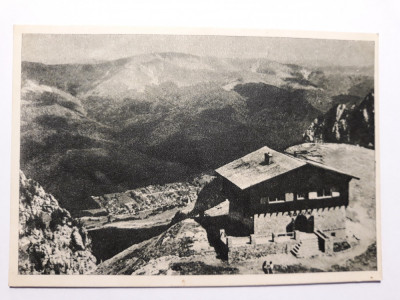 CABANA C.G.M. &amp;quot;CARAIMAN&amp;quot; - MUNTII BUCEGI - ANII 1950 foto