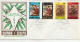 Pictura religioasa ,Craciun 1971,FDC,Samoa., Religie