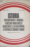 ISTORIA CONTEMPORANA A ROMANIEI, A MISCARII MUNCITORESTI, DEMOCRATICE SI REVOLUTIONARE, A PARTIDULUI COMUNI-235045