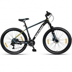Bicicleta Mountain Bike aluminiu, 27.5 inch, schimbator 27 viteze, frane mecanice, Genio foto