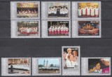 Nicaragua 1975 - Crăciun - Coruri, Serie scurta + PA, MNH