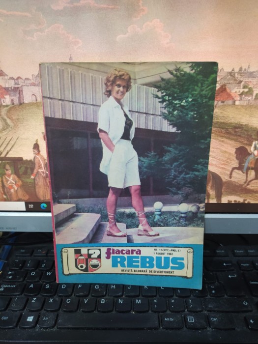 Flacăra Rebus, revistă de divertisment, nr. 15 (627) anul 27, 1 aug.1983, 151