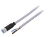 Cablu de Conectare M8 4 Pini 2m 60VAC 4A