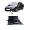 Grila bara Skoda Superb (3t), 06.2013-07.2015, Fata, partea Stanga, laminat cu negru, Aftermarket