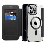 Husa iPhone 12 Pro Max Asteroid GSM SmartMag Book Case, negru