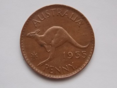 PENNY 1955 AUSTRALIA foto