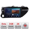 Navigatie Toyota Hilux 2016- B-TY59 Android Ecran 2K QLED octa core 3+32 carplay android auto KIT-TY59+EDT-E310V3-2K CarStore Technology