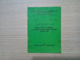 INSTRUCTIA PRIVIND FIXAREA TERMENELOR.. REVIZIILE CAII Nr. 305 - 1972, 30 p., Alta editura