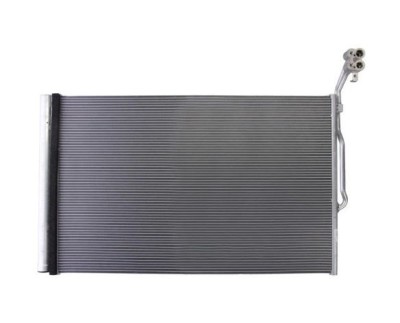 Condensator climatizare Porsche Cayenne (92A), 06.2010-2017, motor 3.6 V6, 221 kw benzina, cutie automata, full aluminiu brazat, 725 (685)x455 (442)x foto