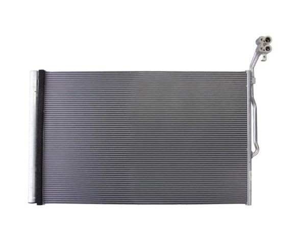 Condensator climatizare Porsche Cayenne (92A), 06.2010-2017, motor 3.6 V6, 221 kw benzina, cutie automata, full aluminiu brazat, 725 (685)x455 (442)x
