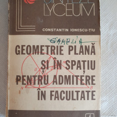 Ionescu Țiu, Geometrie plană și în spațiu pentru admitere în facultate 1976, 213