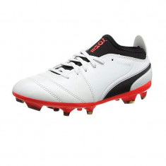 Ghete fotbal barbati Puma One 17.3 FG Alb 43 foto