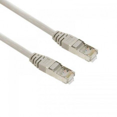 Cablu FTP 4World Patch cord neecranat Cat 6e 3m Gri foto