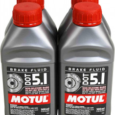 Set 4 Buc Lichid Frana Motul Dot 5.1 500ML 100950