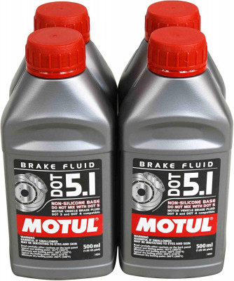 Set 4 Buc Lichid Frana Motul Dot 5.1 500ML 100950 foto