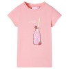 Tricou pentru copii, roz, 116, vidaXL