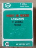 Immediate and precocious reinterventions in abdominal surgery- G. Chipail, M. Diaconescu