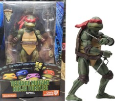 Figurina Raphael Teenage Mutant Ninja Turtles TMNT 18 cm Classic 1990