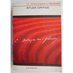 Studii critice &ndash; C. Dobrogeanu-Gherea (cateva sublinieri)