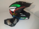 Cumpara ieftin Casca Moto Atv Cross Enduro Downhill + Ochelari 100% ,marimi disponibile L,XL si XXL