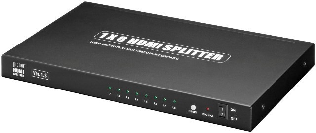 Splitter 1x HDMI intrare - 8x HDMI iesire 1920x1080/60Hz