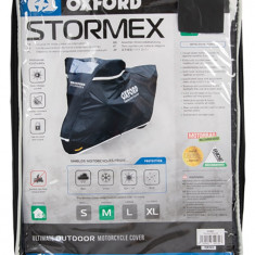 Husa Moto Exterior Oxford Stormex New Negru Marimea L CV332