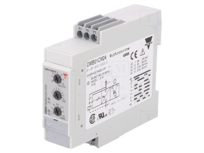 Timer Digital Programabil 0,1s-100h DPDT 24-240VAC/IP20 foto