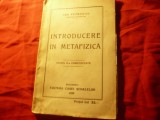 Ion Petrovici - Introducere in Metafizica -Ed.II completata 1929 ,Casa Sc.143pag