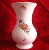 VAZA PORTELAN SCHAU BACH BAVARIA DECOR CU TRANDAFIRI 16 CM