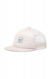 Herschel sapca Whaler Mesh Cap culoarea bej, neted